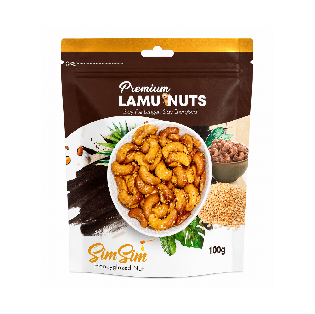 Honeyglazed Simsimnut (sesame)